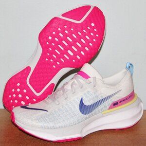 Nike ZoomX Invincible Run Flyknit 3 Resolutions Mens 10 White Pink